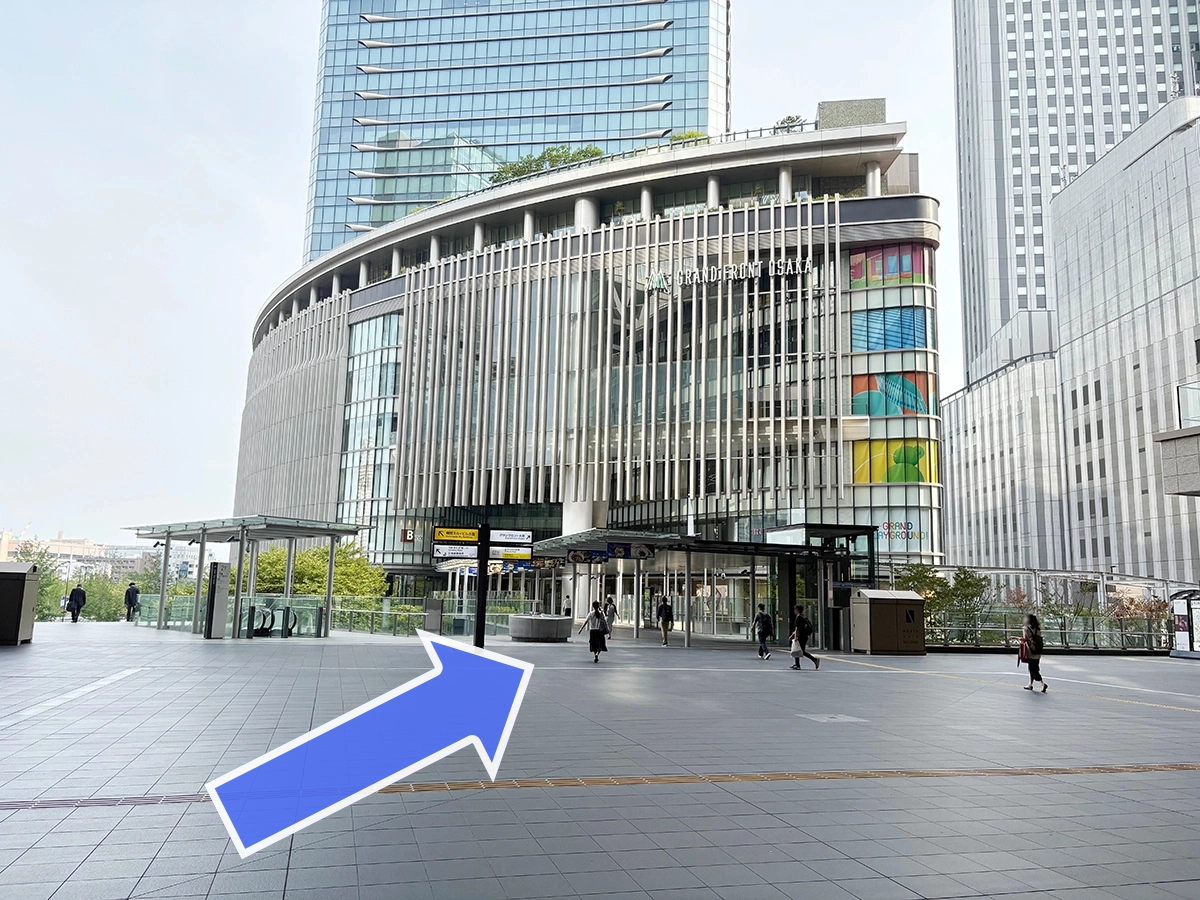 アトリウム広場の様子